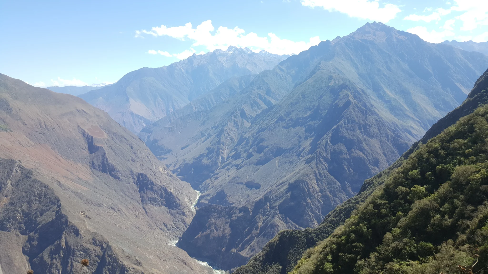 Choquequirao - Andes the plan