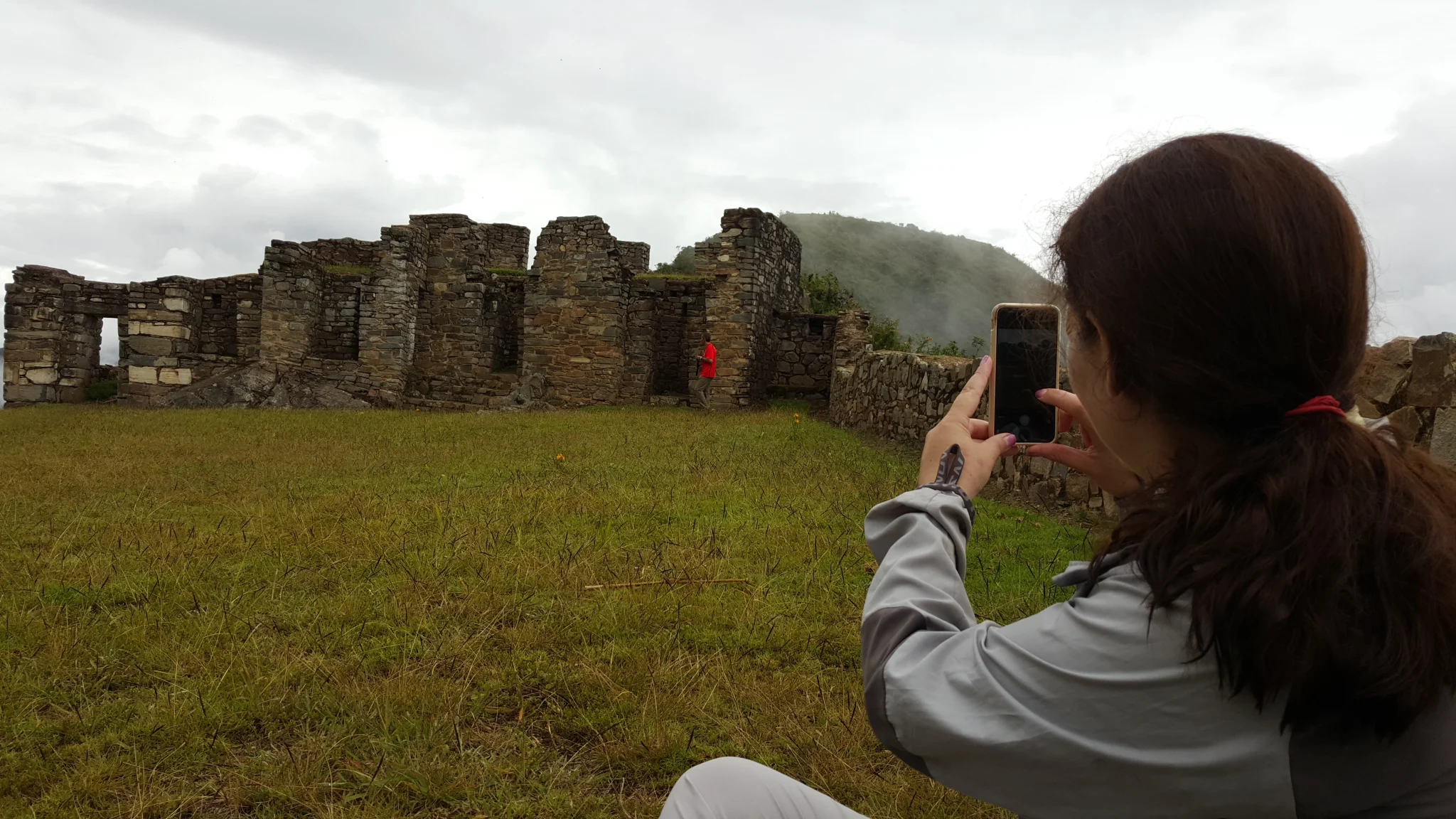 Choquequirao moment