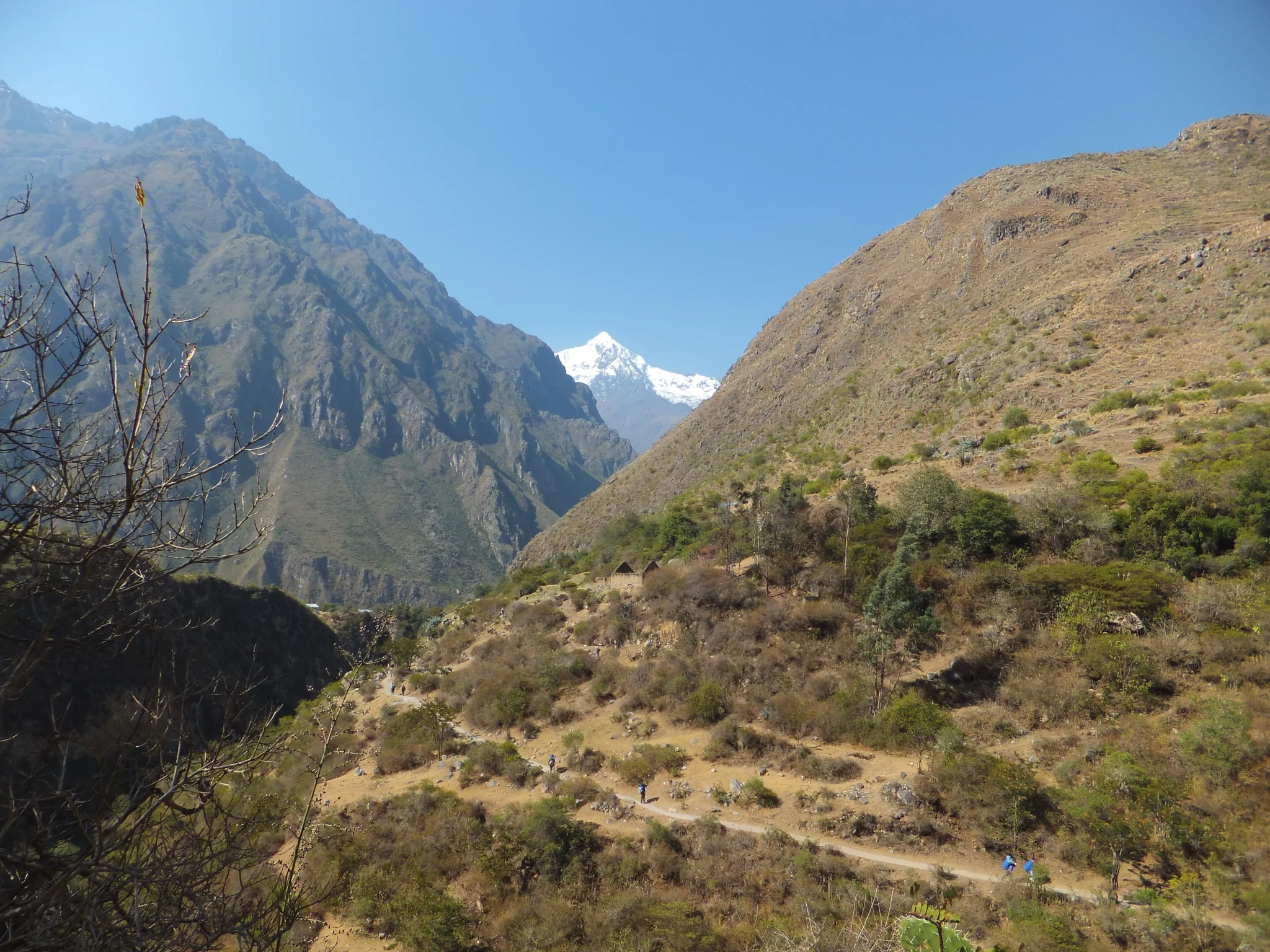 Inca trail first day