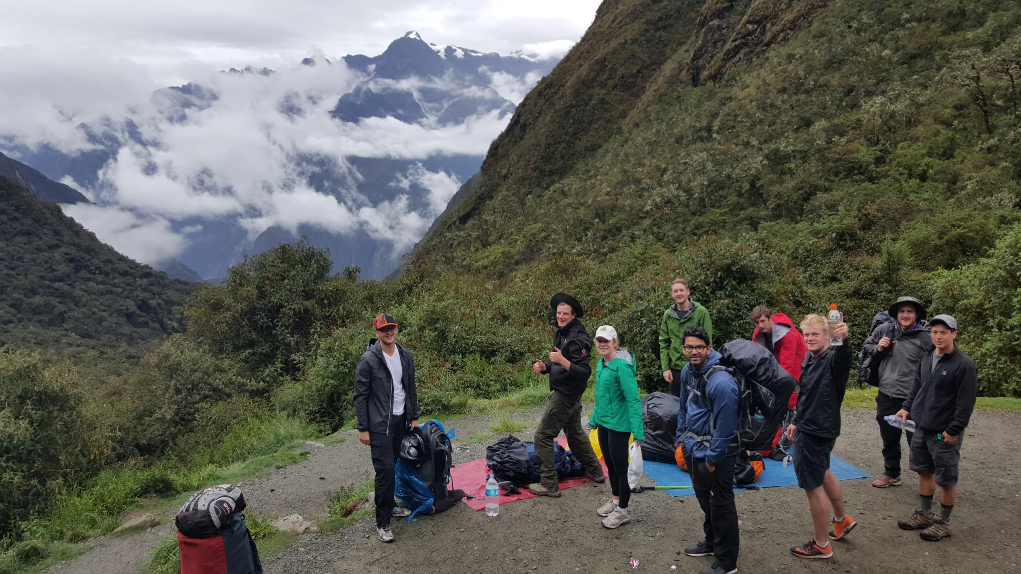 Inca trail - starting the third day
