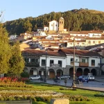 Cusco main square view