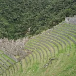 Inca trail Winaywayna view