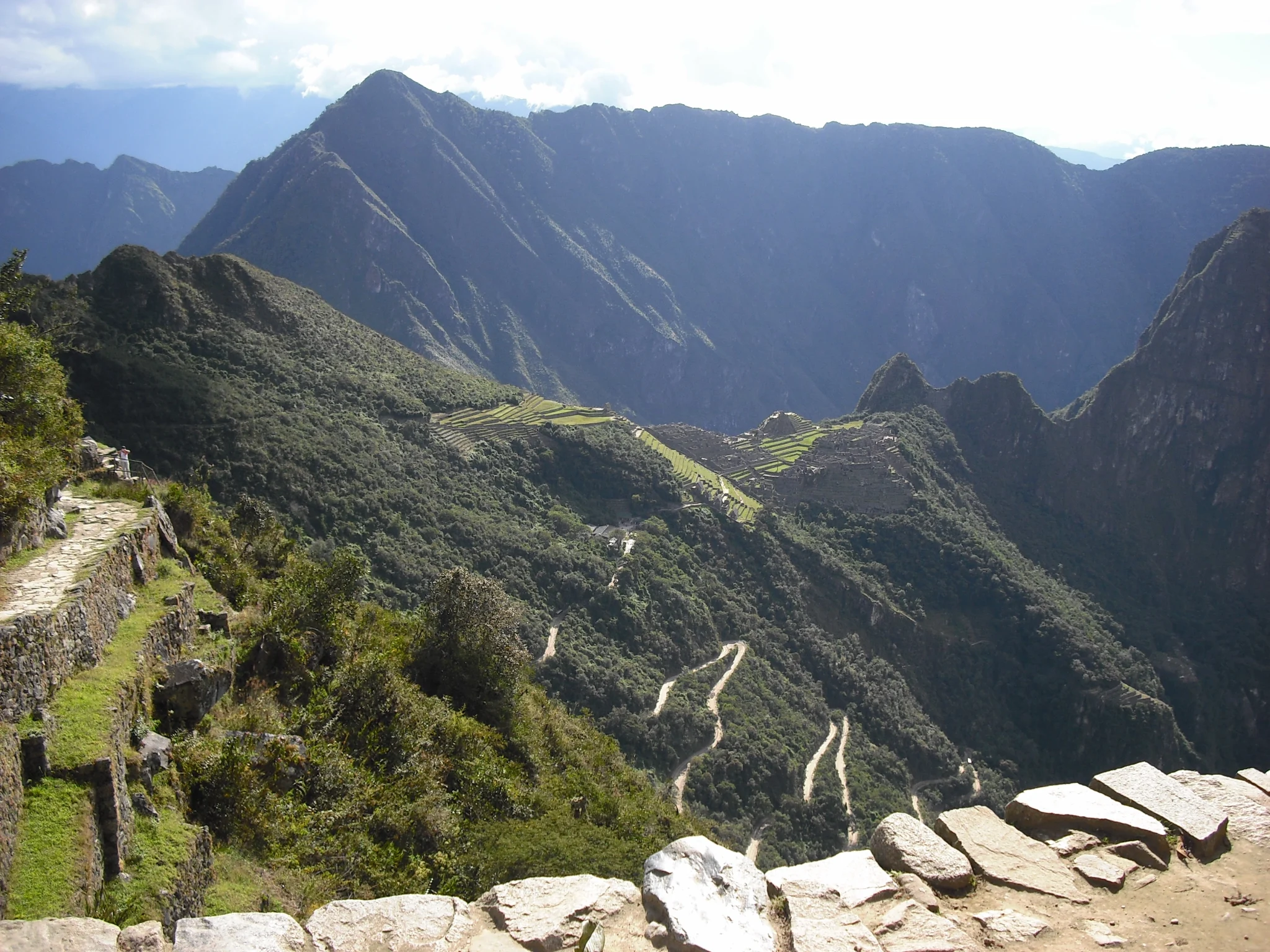 Machupicchu - view from Inti Punku